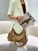 The First Layer Of Cowhide Casual Versatile Women'S Bag Change Shoulder Underarm Messenger Bag Women'S Handbag Large Capacity Leather Soft