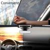 SEAMETAL Car Windshield Sun Shade Front Window Sun Protection Cover Suction Cup Sunshade Aluminum Foil UV Reflection Curtain