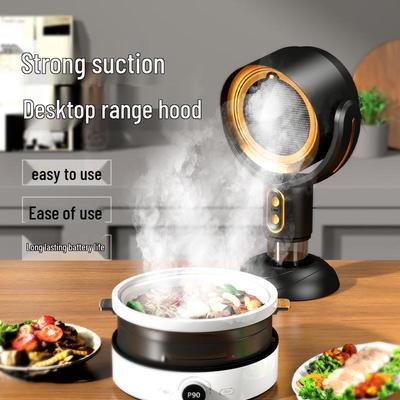 Mini hotte de cuisine de bureau portable & Grill: Forte puissance d'aspiration pour la cuisine et le barbecue