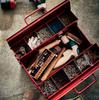 TOYO Steel 2-Tier Tool Box ST-350 Red Japanese Made Cantilever Toolbox
