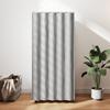 Wardrobe, Mobile Storage Cabinet, Curtain, Hanging Rail, 60 X 40 X 128 Cm, White