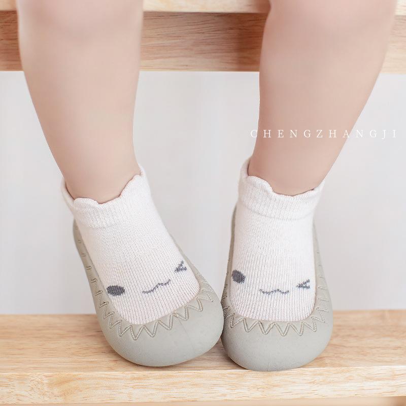 New Baby Socks Shoes Infant Color Matching Cute Kids Boys Shoes Doll Soft Soled Child Floor Sneaker First Walkers Toddler Girls