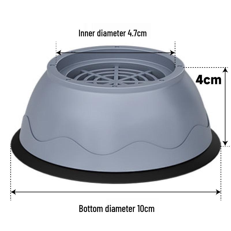 Anti-Slip Shock Absorbing Washer Base Pads – Universal Heightening, Vibration Reduction, Silent Stability