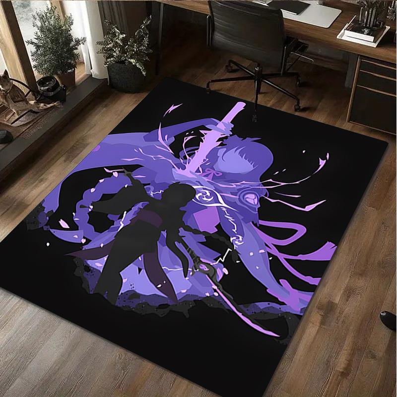 Genshin Impact Rug Home carpet Office Decorative Carpet For Living Room Bedroom Door Mat Floor Carpet Computer Chair Area Rug