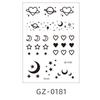 Elegant Temporary Tattoo Stickers Long-lasting Body Art Tattoo Flower Tattoo Stickers  Party