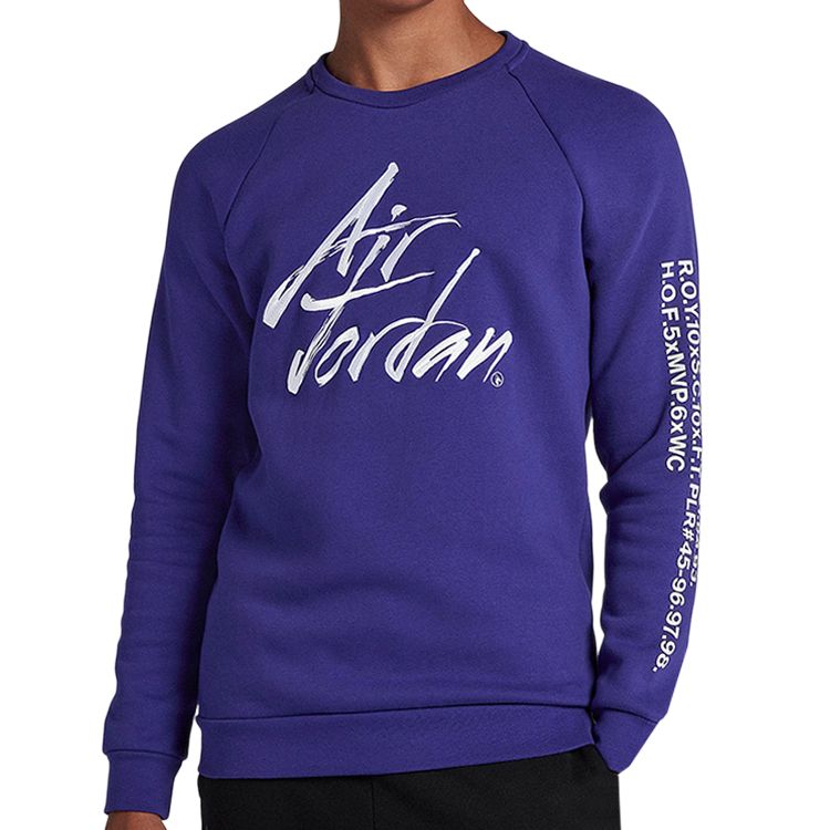 

Jordan Crew Neck Warm Pullover Sweatshirt Men tops AV6003-494 2XL