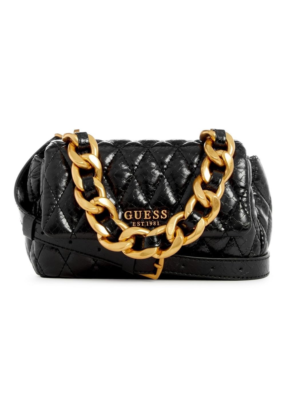 

DEMA MINI CROSSBODY FLAP Сумка через плечо для женщин BLA [GUESS]