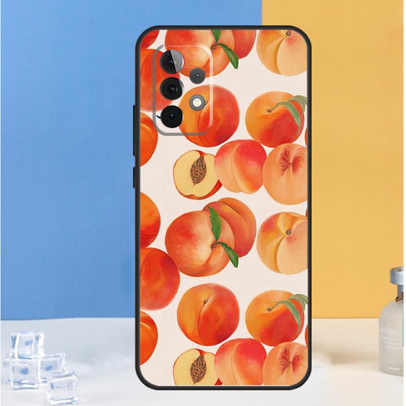 Pink Peaches Aesthetic For Samsung Galaxy A13 A33 A53 A36 A26 A05 A06 A16 A54 A34 A14 A32 A52 A55 A35 A15 A56 Case