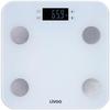 Body Scale Impedancemeter - LIVOO - DOM427W - 7 Indicators - Max 180 Kg - 13 Profiles - LCD - Auto On and Off - White