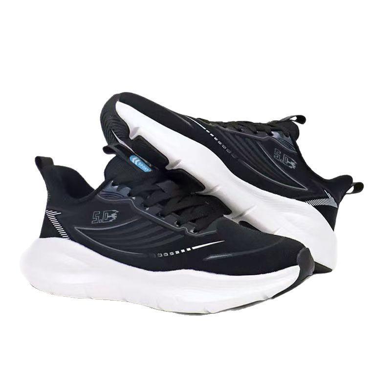 Couple spring ultra-light running shoes, breathable soft-soled student shoes, lightweight men's and women's running shoes