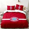 FC Bayern München 3-teiliges Set Perfekt für das Schlafzimmer Bequemes Bettwäsche-Set enthält einen Bettbezug und zwei Kissenbezüge Ideales Geburtstags- oder Weihnachtsgeschenk
