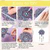 DIY Diamond Painting Suncatcher Wind Chime Pendant Double Sided Hanging Ornament Bedroom Window Decoration Pendant Handmade Gift