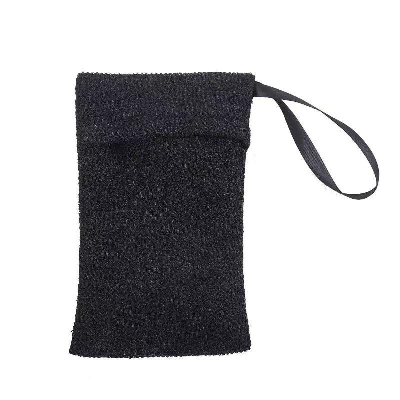 Exfoliating Soap Saver Pouch Lathering Mesh Soap Pocket Body Scrubber for Women Men Daily Bath Shower Use