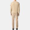 Stone Island Solid Color Crew Neck Long Sleeve Sweatshirt Men sweatshirt Light-Brown K1S1561000-44S0051-V009A