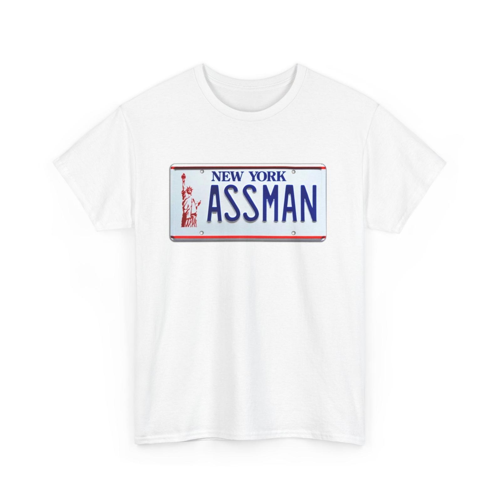 Seinfeld T-Shirt Assman Kramer Shirt Fun 90s T-Shirt Comedy Tee Jerry L