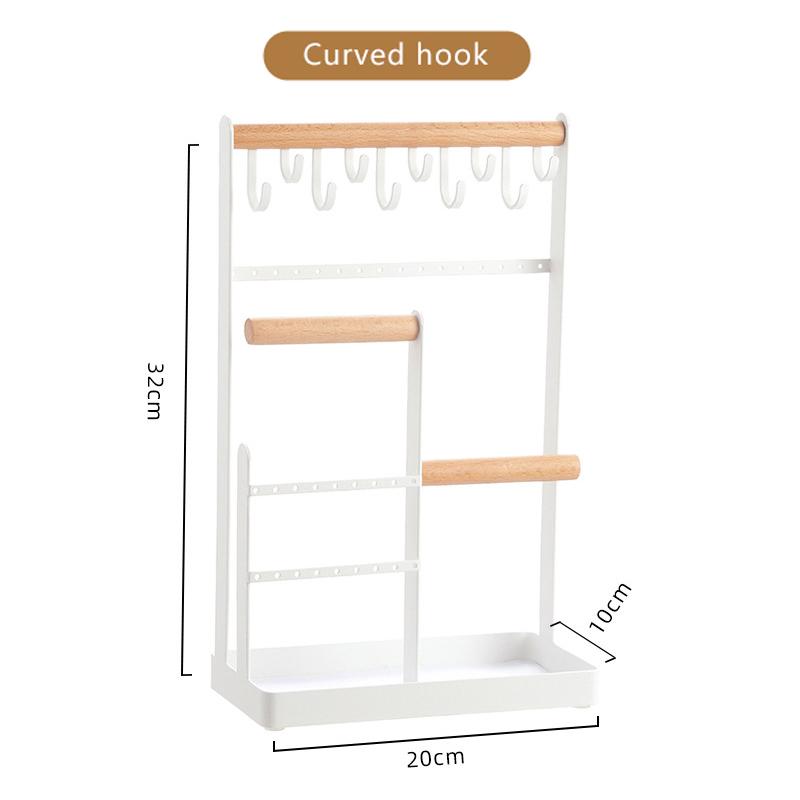 

Полка-вешалка для украшений, подставка для ожерелий, подставка для серег, хранение ювелирных изделий, настольный металлический органайзер для мелочей, бытовой прибор для магазина