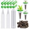 20/50Pc Soilless Seed Grow Nursery Pot Root Starter Hydroponic Soils Seedling Tray Pods Kit Agricultural Growing System Supplies