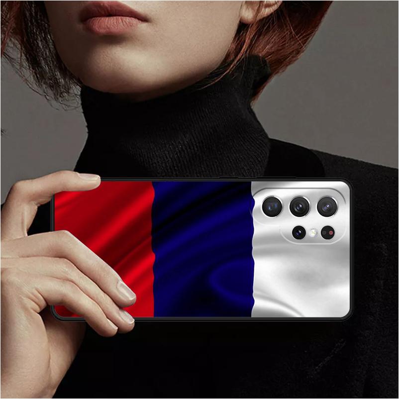 Russia Flag Emblem Phone Case Cover Coque For Samsung Galaxy S24 Ultra 23 S22 Plus S21 FE S20 Note 10 Pro Note 20 lite
