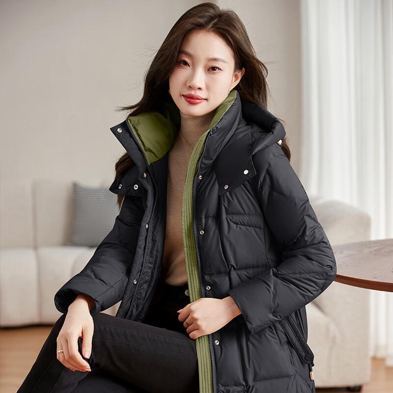 

Женский пуховик Yiliteng с капюшоном YTMJH3036 2XL