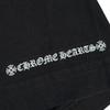 CHROME HEARTS Neck Logo RN#97729 T-Shirt Black Men's Size L