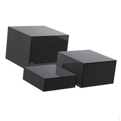 3 stück Buffet Riser Lebensmittel Display Stand Cube Nesting Acryl Kuchen