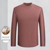 LUOZ Men's Wool Blend Round Neck Sweater