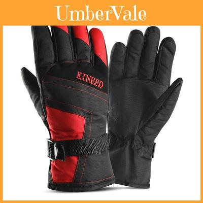 Guantes de Invierno Impermeables Cortavientos Térmicos para Motocicleta, Esquí, Snowboard para Hombre, Calidez Definitiva