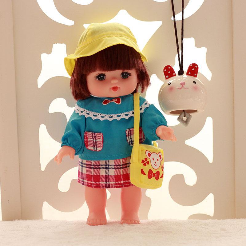 Xiaolemei Joint Doll Set: Outfit & Playhouse Set for Girls