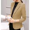 Women's Blazer Red Long Sleeve Blazers Pockets Jackets Coat Slim Office Lady Jacket Female Tops Suit Blazer Femme Jackets