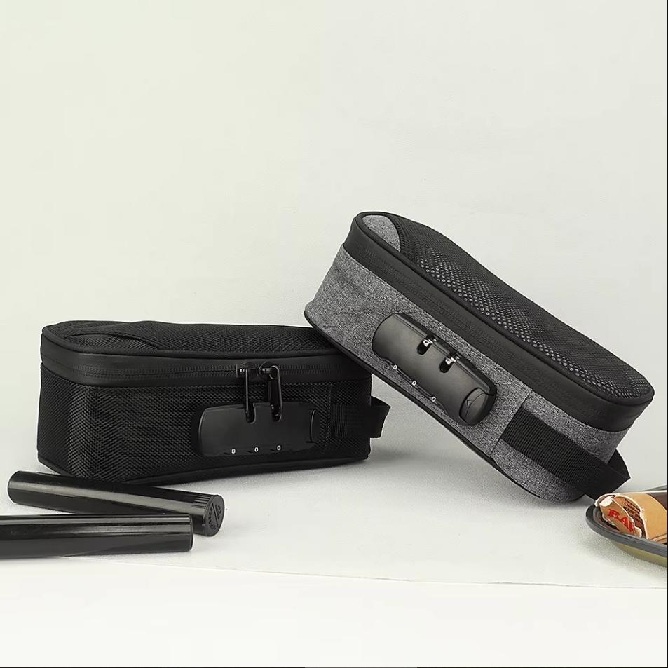 Large-capacity Combination Lock Activated Carbon Deodorant Bag Portable Pipe Bag