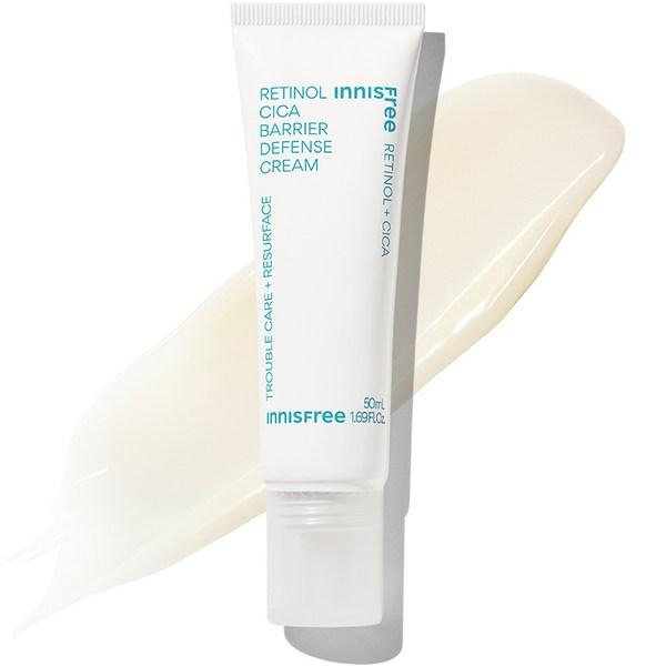 

Innisfree Retinol Cica Trace Barrier Cream, 1 упаковка, 50 мл Популярная корейская косметика