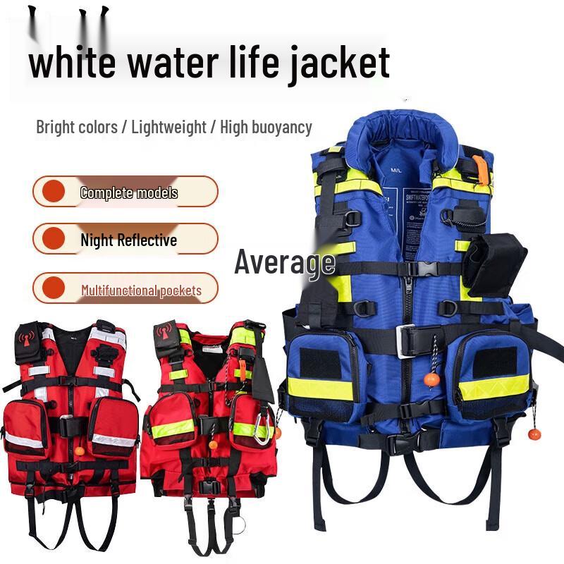 Zhongjun Heavy-Duty Whitewater Life Vest with 190N Buoyancy