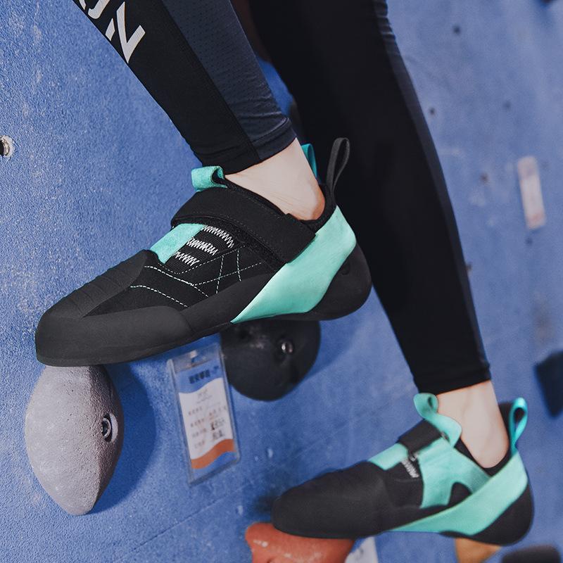 New Climbing Shoes Men's and Women's Professional Competitive Models, Light and Strong Grip, Couple's Parent-child Indoor Bouldering Climbing Training