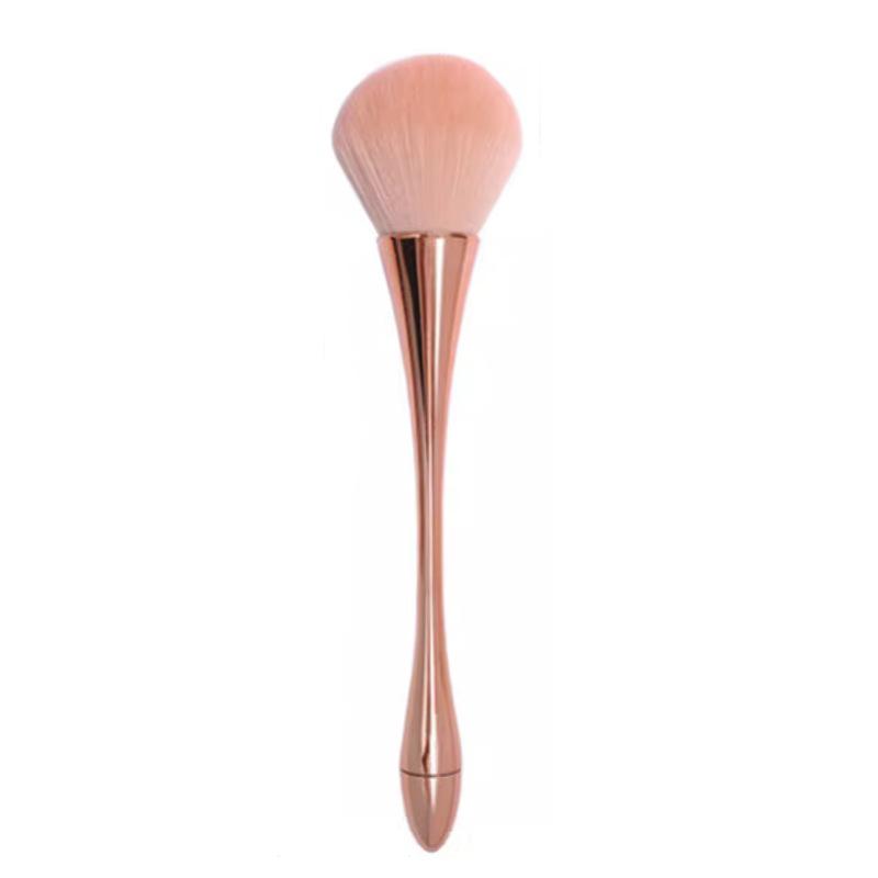 

Small Waist Makeup Brush Nail Art Dust Brush 1PC Large Soft Makeup Brush Rose Gold Blush Brush Beauty Tool Highlight Makeup