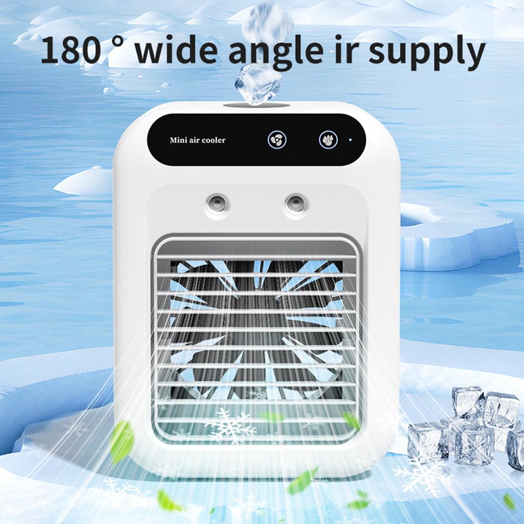 Portable Conditioners, 25W Rechargeable Portable AC Unit 2 Cool Spray, Personal Fan With 2 Speeds, Small Room Conditioners For Bedroom,Outdoor