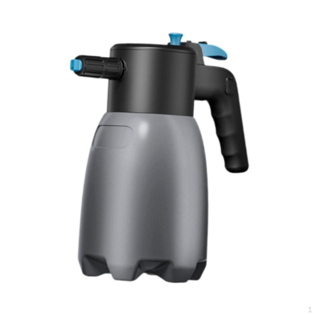 1.7 L Car Electric Foaming Sprayer Handheld USB Charging for Home Cleaning and Garden Use