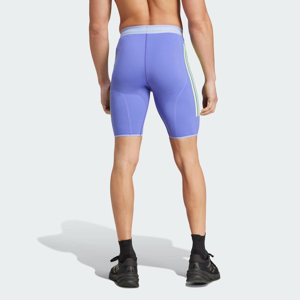 adidas Adizero Running Short Leggings Comfortable Outdoor Running Shorts Men Shorts Blue IT2165