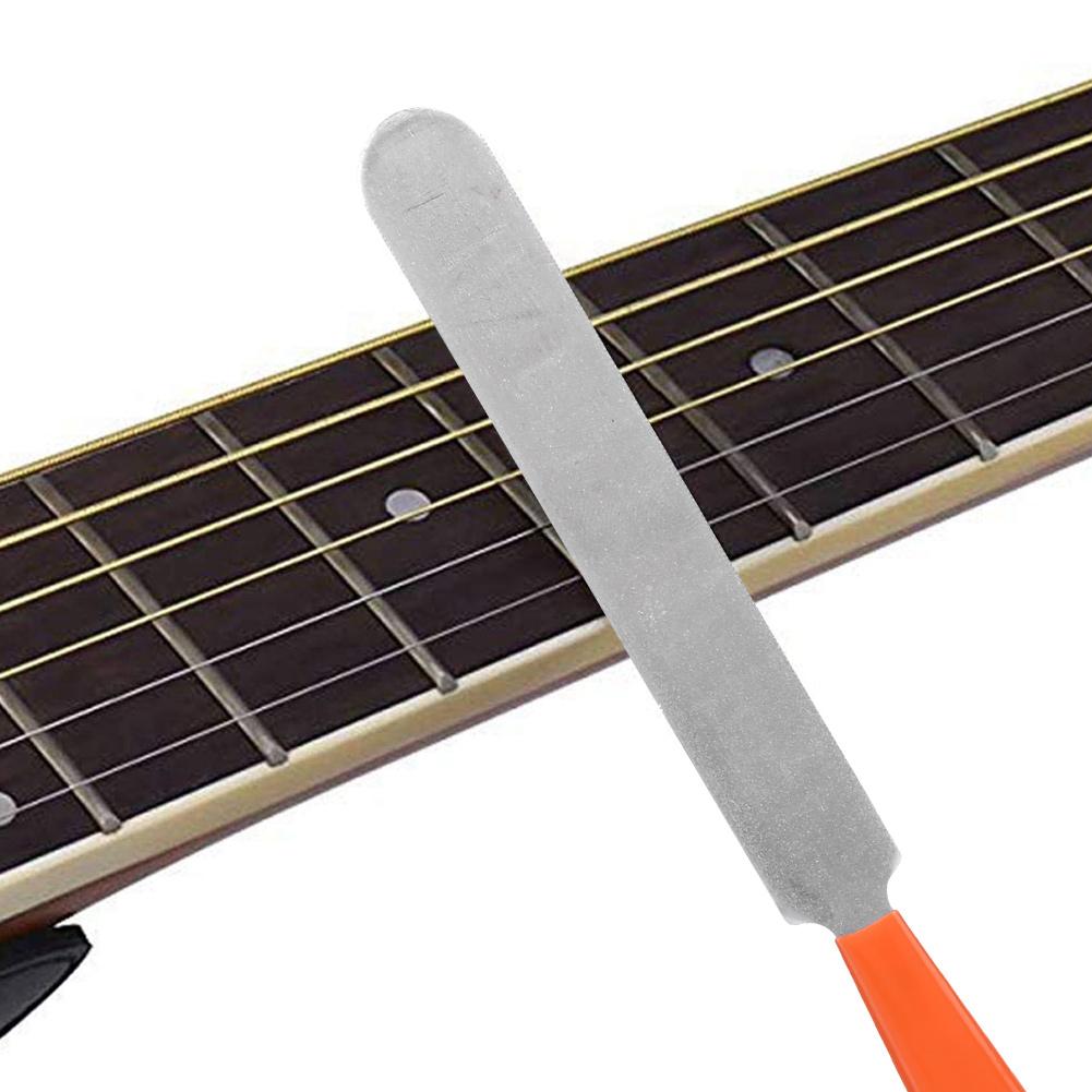 R510 6PCS Guitar Fret Tool Kit Fret Hammer & Fret File & Fingerboard & Grinding Stone & Ruler