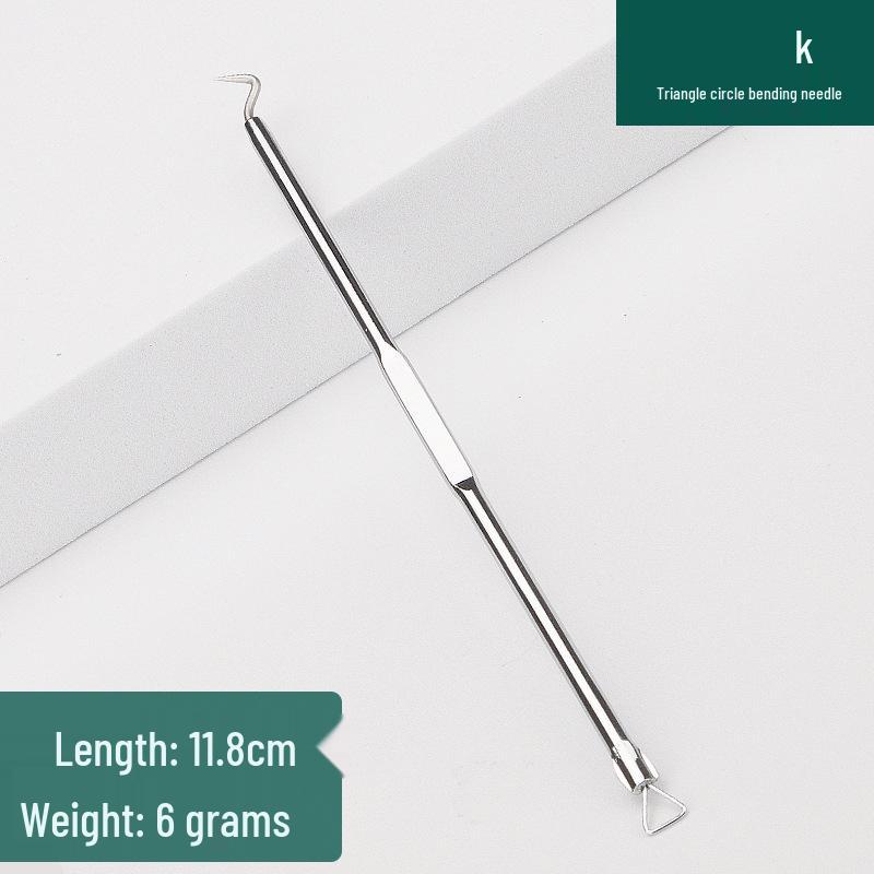 Stainless Steel Blackhead Remover & Acne Needle Set - Beauty Tools