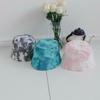 Women's Embroidered Water-dye Summer Bucket Hat
