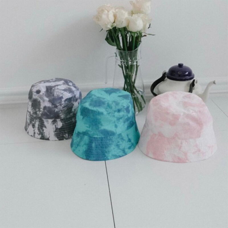 

Women s embroidered water-dye summer bucket hat C8056_Black