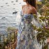 Top bustier sexy robe de soirée longue mode bretelles haute couture fente robe élégante robe