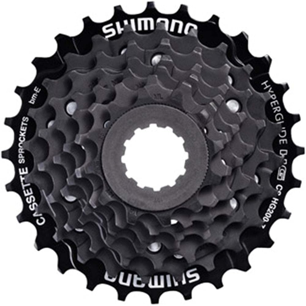 Shimano CS-HG200 7-Speed 12-28T Bicycle Cassette Gear 2468148