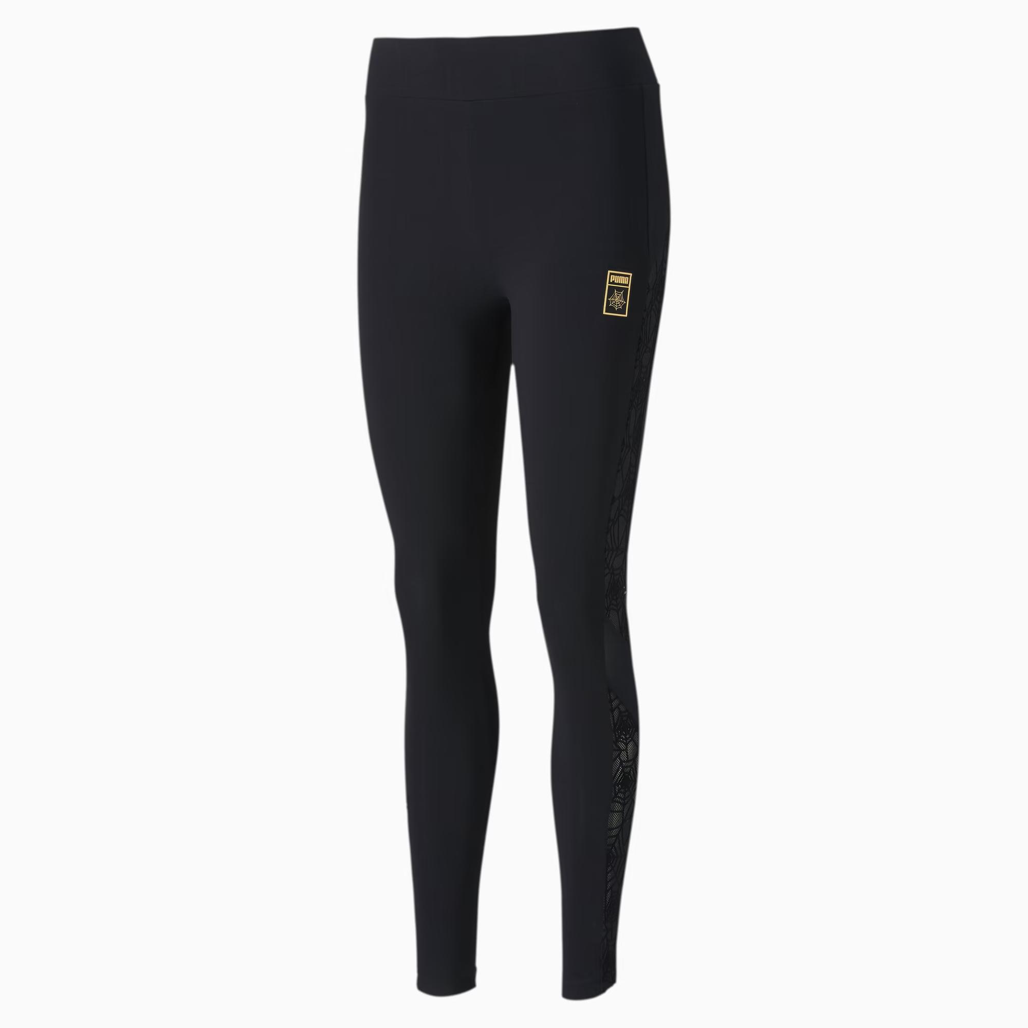 

Puma X Charlotte Olympia Collaboration FW24 однотонные модные универсальные удобные спортивные брюки мужские низы черные 596764-51 S