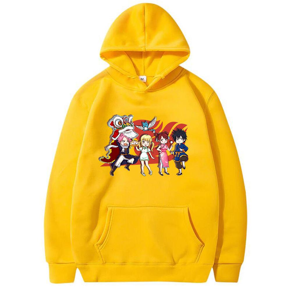 Sun Man Goblin Tail Printed Hooded Sweater, Men'S And Women'S Autumn And Winter Casual Hoodie Animation Top