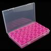 Sealed Empty Nail Art Accessories  Rhinestone Organizer Plastic Storage Box Beads Container