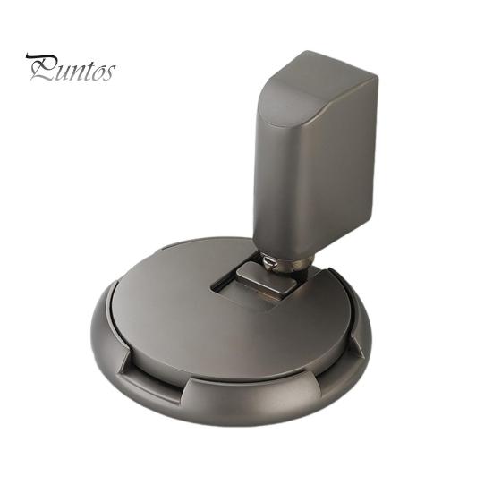 

Магнитный дверной стопор, настенный протектор, прочный цинковый сплав, регулируемый клей, не требующий сверления, противоударный напольный дверной фиксатор, дверной стопор серый