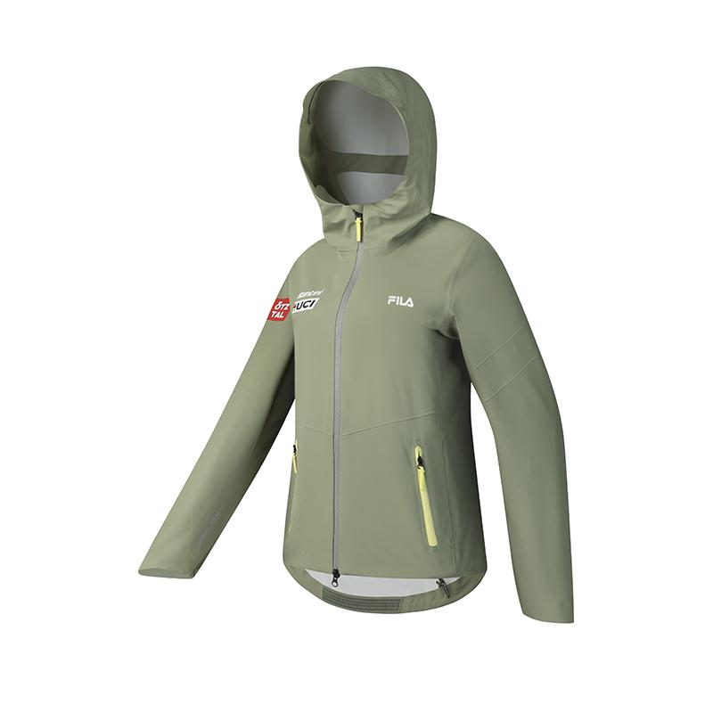 New FILA CYCLING Waterproof, Windproof, And Quick Dry Windbreaker Jacket Women's A11W518702FKK