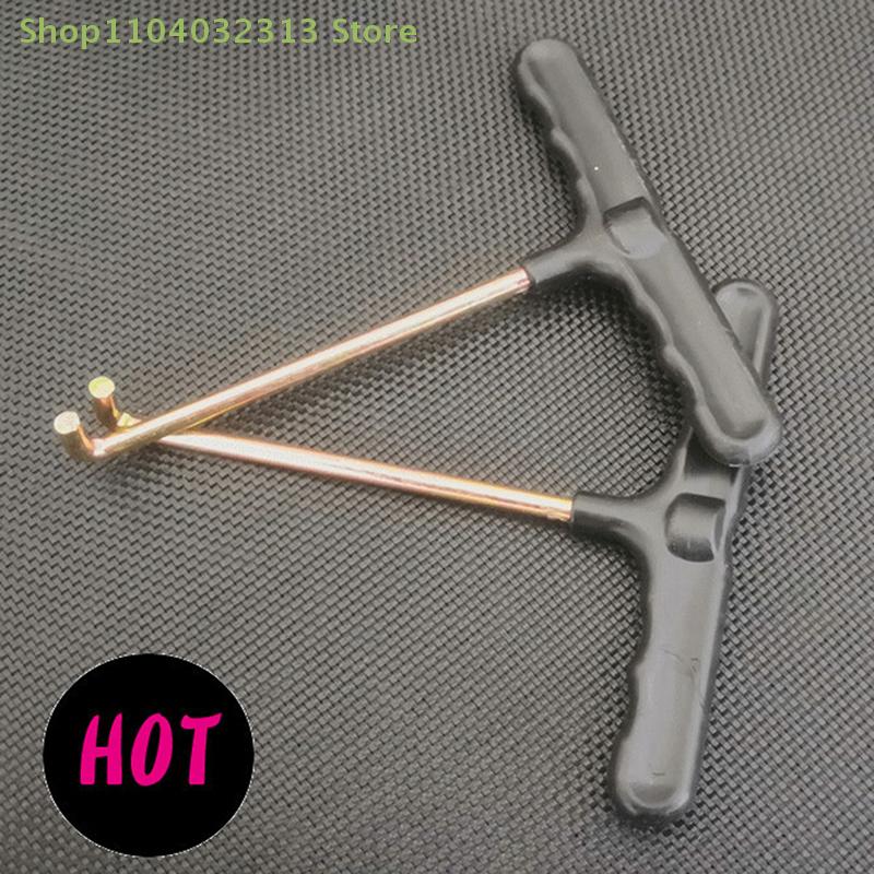 1Pc Trampoline Spring Pull Tool Trampoline T Hook Tool Tent Peg Puller Extractor Trampoline Hook Bungee Trampoline Assembly Tool