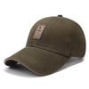 2025 Hot Selling Korean Men's Summer Fashionable Outdoor Sports Sun Hat Casual Cotton Adjustable Baseball Cap